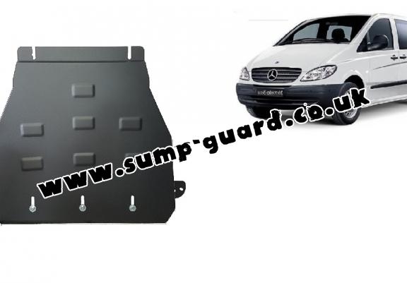 Steel gearbox guard for Mercedes Vito W639 - 2.2 D 4x2