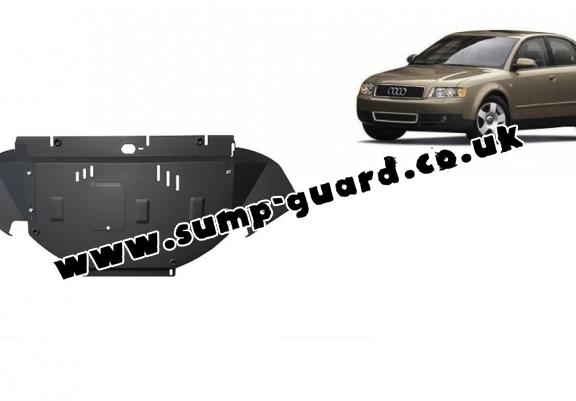 Steel sump guard for Audi A4  B6