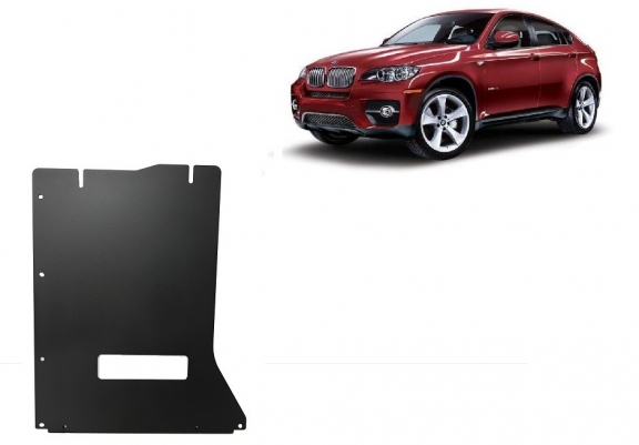 Steel gearbox guard for BMW X6 E71