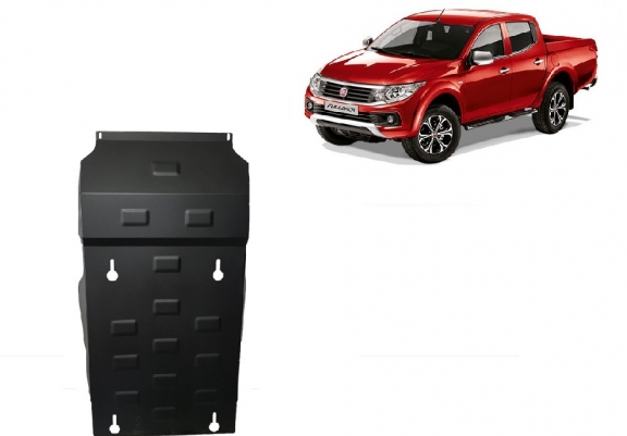 Steel sump guard for Fiat Fullback