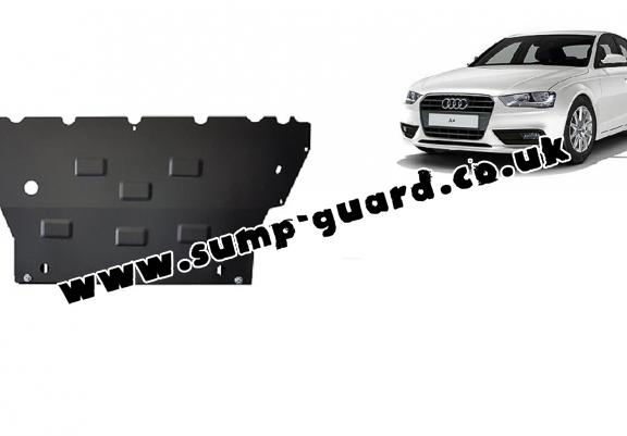 Steel sump guard for Audi A4  B9