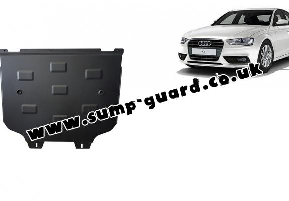 Steel gearbox guard for Audi A4 B9