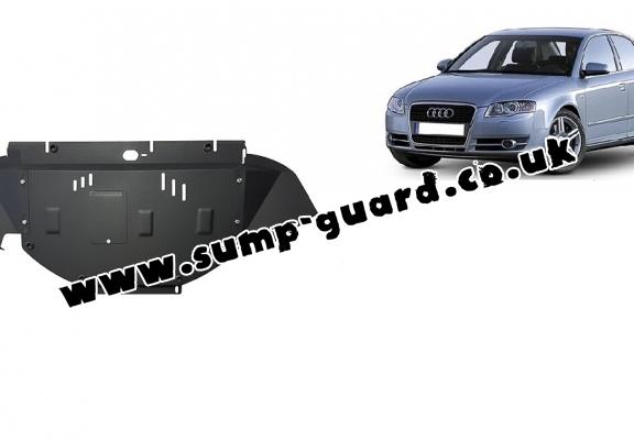 Steel sump guard for Audi A4  B7