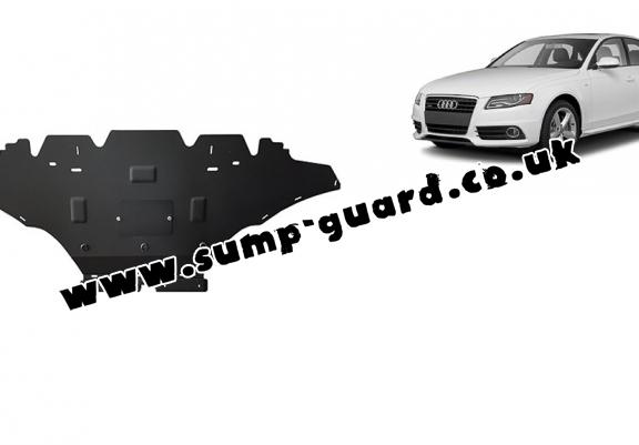 Steel sump guard for Audi A4 B8, diesel