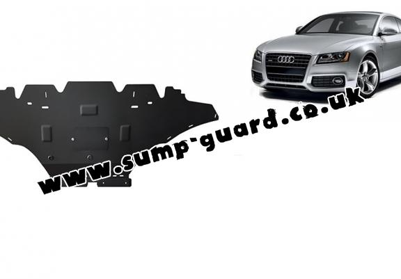 Steel sump guard for Audi A5, diesel