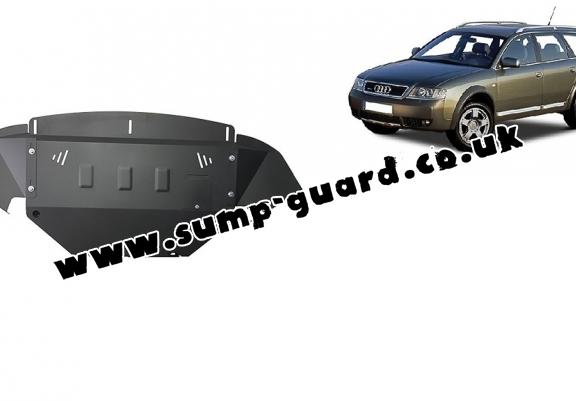 Steel sump guard for Audi Allroad A6