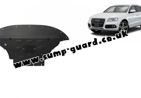 Steel sump guard for Audi Q5