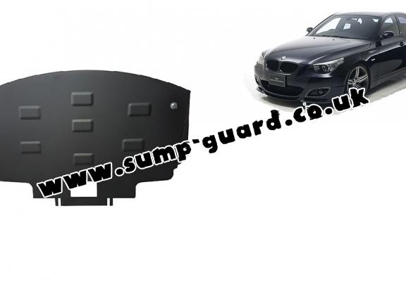 Steel sump guard for BMW Seria 5 E60/E61 standard M front bumper