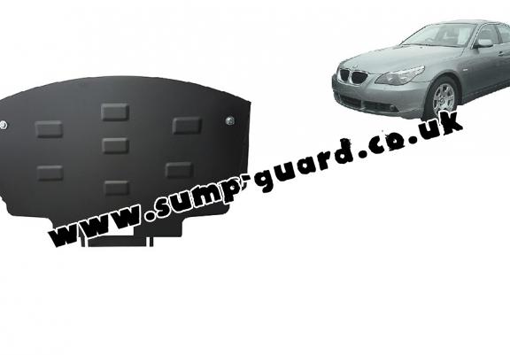 Steel sump guard for BMW Seria 5 E60/E61 standard front bumper