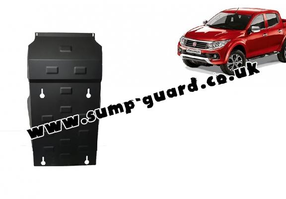 Steel sump guard for Fiat Fullback