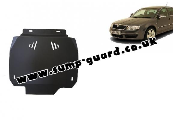 Steel automatic gearbox guard forSkoda Superb