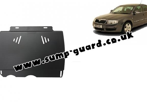 Steel manual gearbox guard  Skoda Superb