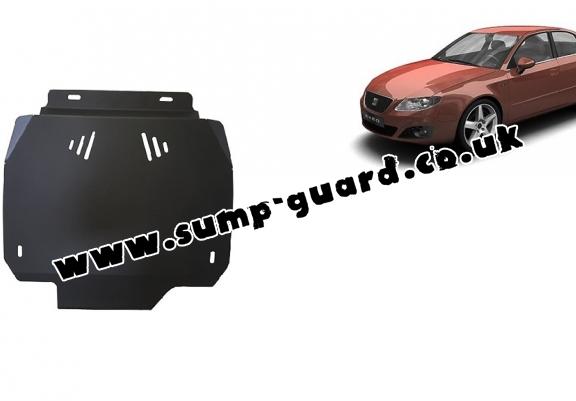 Steel automatic gearbox guard forSeat Exeo