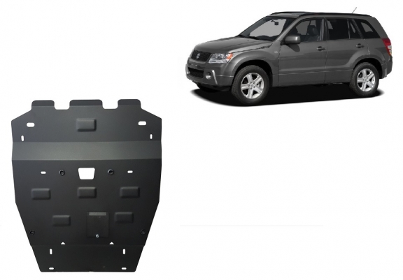 Steel sump guard for Suzuki Grand Vitara 2