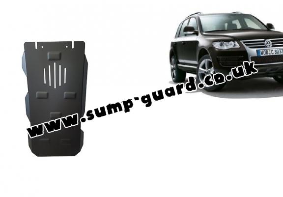 Steel automatic gearbox guard for Volkswagen Touareg 7L