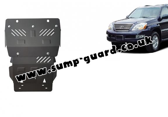 Steel sump guard for Lexus GX