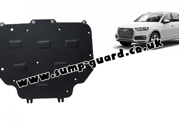 Steel gearbox guard for Audi Q7 