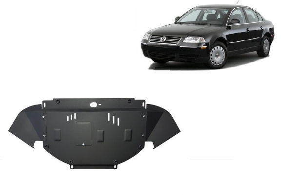 Steel sump guard for VW Passat B5.5