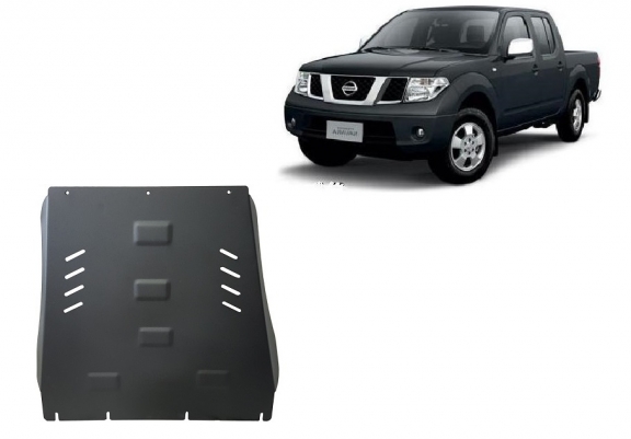 Steel gearbox  guard for Nissan Navara D40