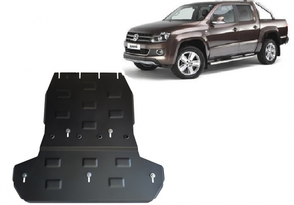 Steel gearbox and differential guard for Volkswagen Amarok