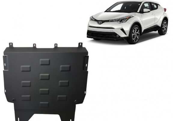 Steel sump guard for Toyota C-HR