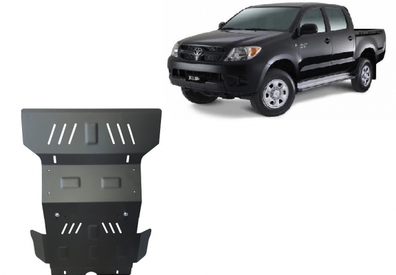 Steel sump guard for Toyota Hilux