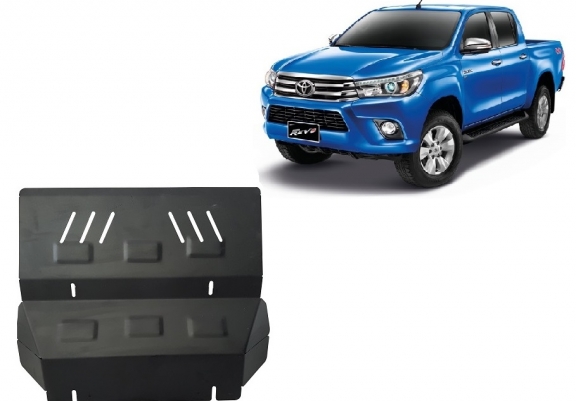 Steel radiator guard for Toyota Hilux Revo