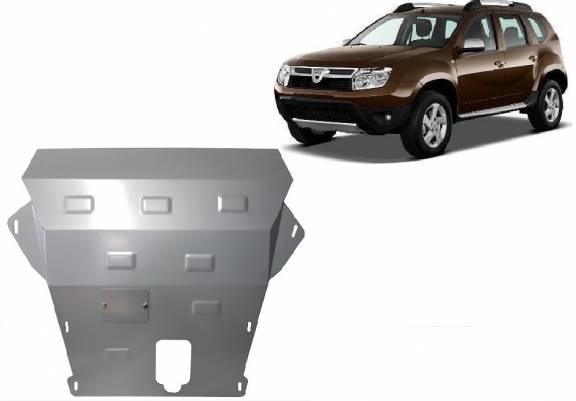 Steel sump guard for Dacia Duster - 2,5 mm
