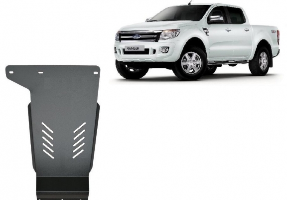Steel gearbox guard for Ford Ranger