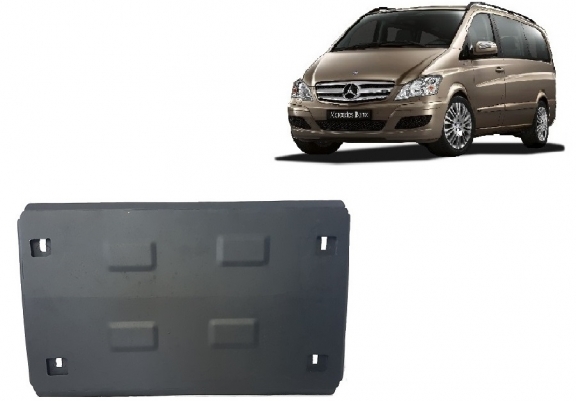Steel sump guard  for Mercedes Viano W639 - 2.2 D 4x2, 4x4