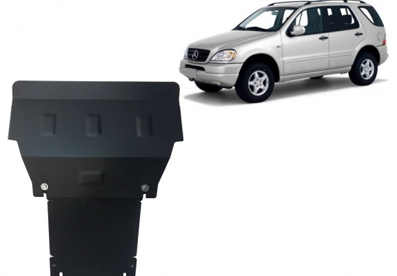 Steel sump guard for Mercedes ML W163