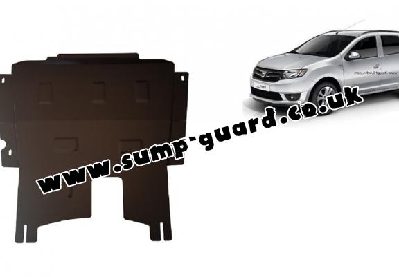 Steel sump guard for Dacia Logan MCV