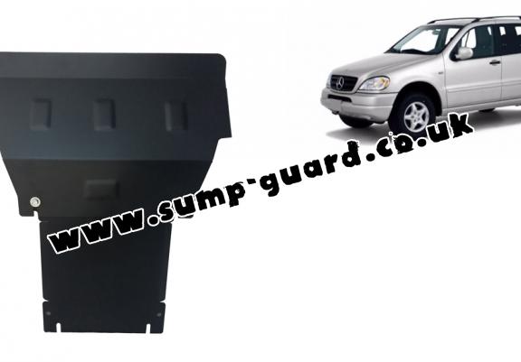 Steel sump guard for Mercedes ML W163