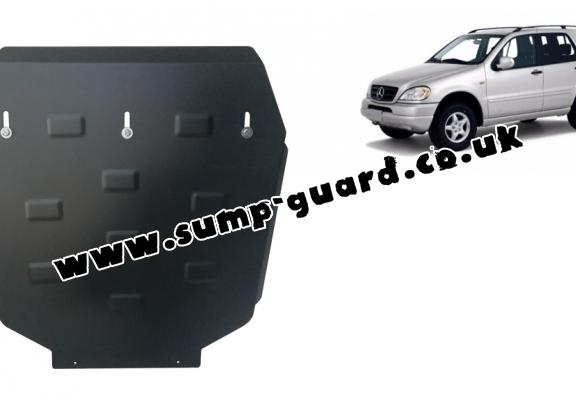 Steel gearbox guard for Mercedes ML W163