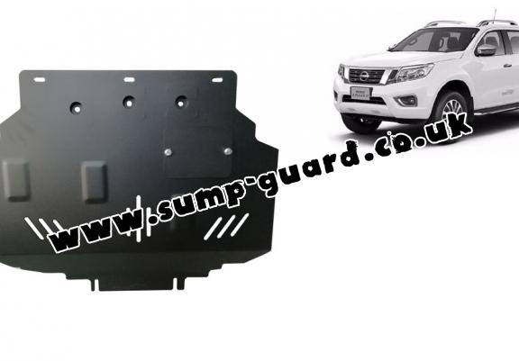 Steel sump guard for Nissan Navara NP300 - D23