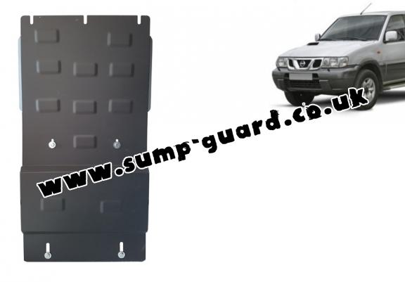 Steel gearbox guard for Nissan Terrano II 