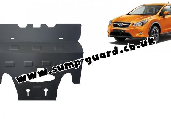 Steel sump guard for Subaru XV