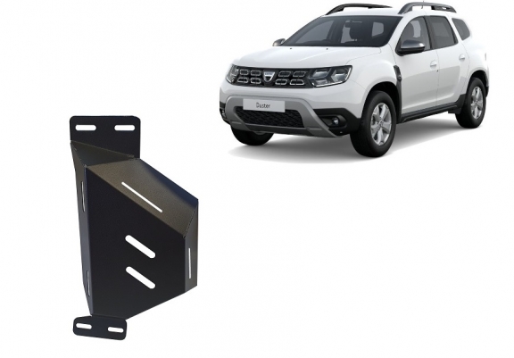 Steel EGR valve guard  for Dacia Duster