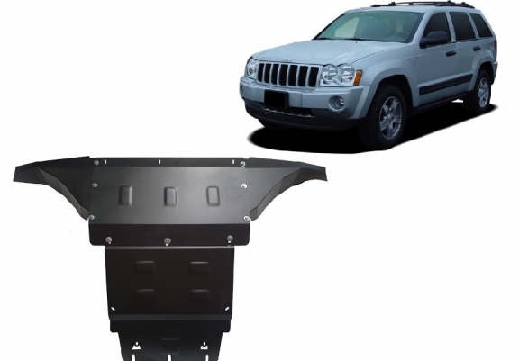 Steel sump guard for Jeep Grand Cherokee