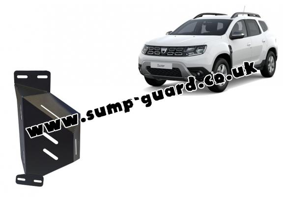 Steel EGR valve guard  for Dacia Duster