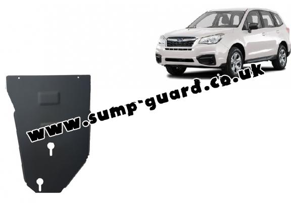 Steel manual gearbox guard for Subaru Forester 4