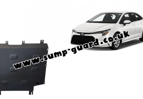 Steel sump guard for Toyota Corolla