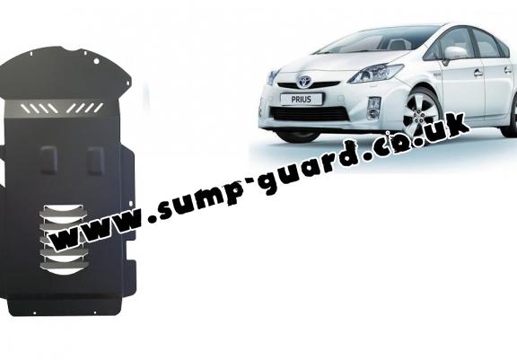 Steel catalytic converter guard/cat lock for Toyota Prius 3