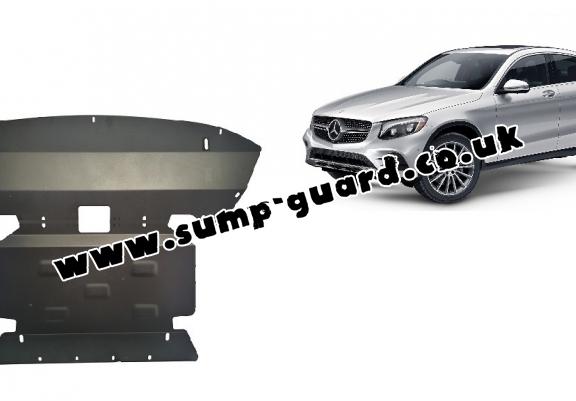 Steel sump guard for Mercedes GLC Coupe X253