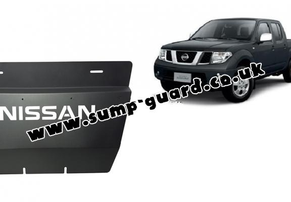 Steel radiator guard for Nissan Navara