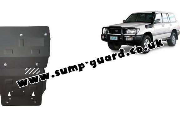 Steel sump guard for Toyota Land Cruiser J100