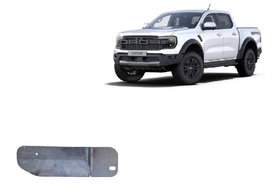 Aluminum fuel filter guard for Ford Ranger Raptor