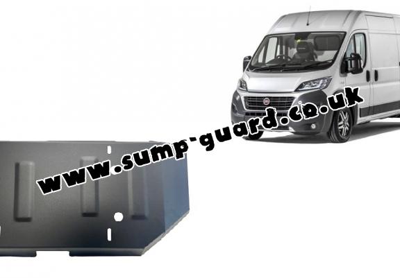 Steel AdBlue tank guard for Fiat Ducato