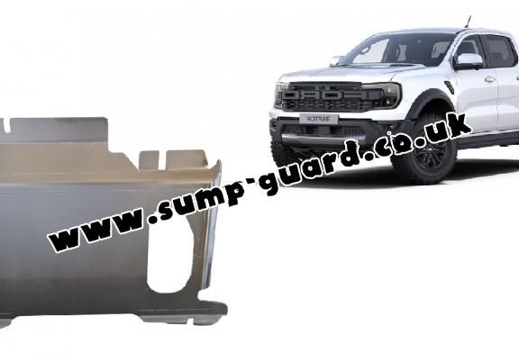 Aluminum sump guard for Ford Ranger Raptor