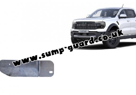 Aluminum fuel filter guard for Ford Ranger Raptor